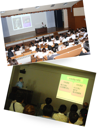 【写真】会長 下稲葉 康之　講演の様子