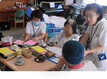 【写真】お茶会