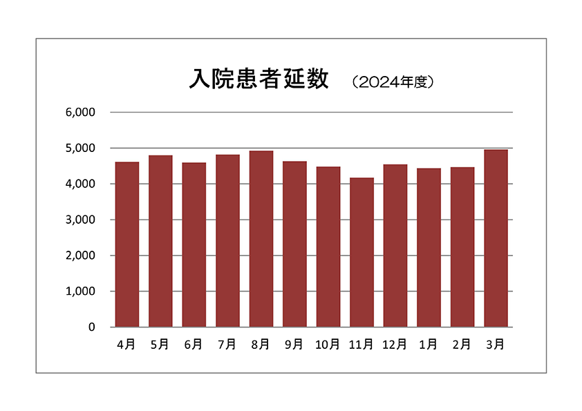 入院患者延数